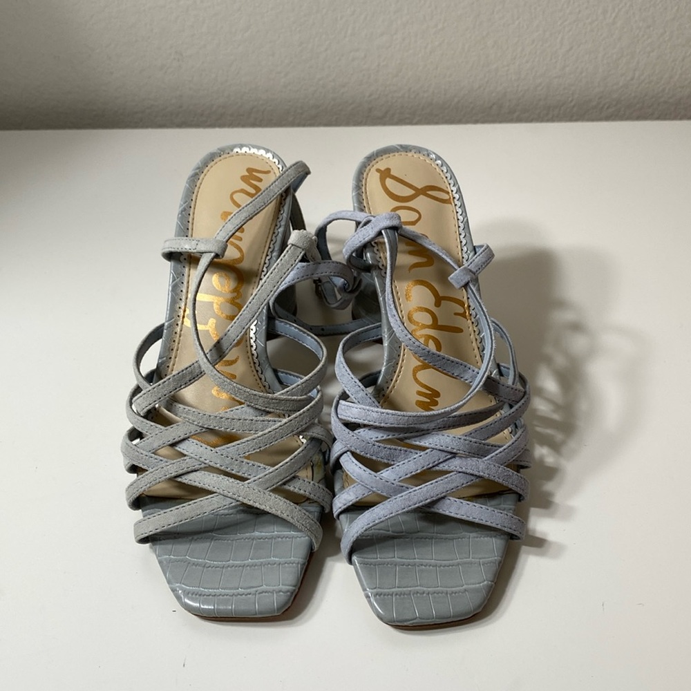 New Sam Edelman blue Daffodil sandals size 6M